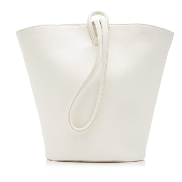 Little Liffner Handbags - NWT Little Liffner Loop Bucket Bag Stunning Off White